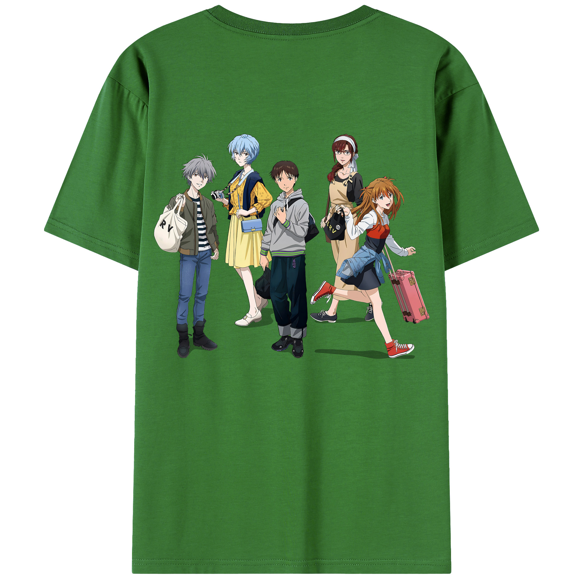 （画像用） EVA 新世紀エヴァンゲリオン レディース半袖Tシャツ(バックプリント)